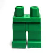 Lego - Minifigure Legs - Green
