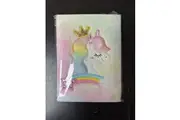 Fluffy Notebook A5 Lined - Unicorn with Crown & Rainbow (Assorted Designs)