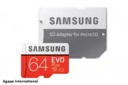Samsung EVO Plus 64GB Class 10 100MB/s Micro SD TF Memory Card