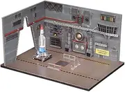 Aoshima Bunka Kyozai Thunderbird No. 9 Thunderbird No. 1 & Launch Base 1/350 Scale Plastic Model