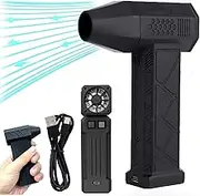linnavarv Jet Dryco Shirt Fan, Jet Dry Personal Fan, Nexpog Super Power Turbo Fan, Jet Dry Mini Blower, Jet Dry Shirt Fan, Jet Dryco Personal Fan Car Dryer, 130000rpm Handheld Mini Turbo Fan (Black)