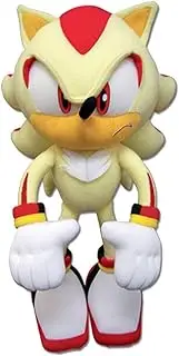 Great Eastern GE-52631 Sonic The Hedgehog Super Shadow Plush, 12"
