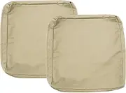 Outdoor Cushion Covers with Stretch, Patio Waterproof Chair Cushion Slipcovers Replacement, Machine Washable Furniture Sofa Cushion Cover, Breathable and Durable, Protector for Pet, Easy to Wear