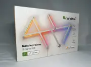 Nanoleaf Lines Smarter Multicolor LED Light Kit - 9 Light Lines - NEW SEALED!