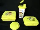Tupperware Dora Safari Sandwich Keeper, Domed Tumbler Flip Seal Oyster Set New