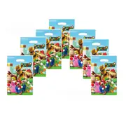 10PC New Super Mario Loot Lolly Bag Birthday Party Bag Favour Candy Bag