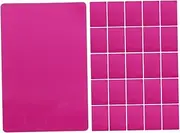 HYTROVE 100pcs Blank Metal Business Cards Aluminum Card Blanks for Engraving Crafting