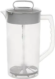 Fridge Water Dispenser, Breast Milk Pitcher, Water Pitcher Jug with Stirring Sticks, Water Carafe Beverage Dispenser for Drinks, Lemonade, Juice, Iced Tea, Milk, Coffee