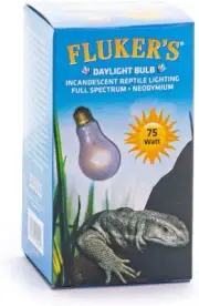 Flukers Neodymium Incandescent Full Spectrum Daylight Bulbs Reptiles (75 watt)