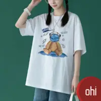 在飛比找蝦皮商城優惠-【ohi】女裝 衣服 上衣 短袖 T恤 韓版 女生衣服 夏季