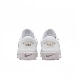 【NIKE 耐吉】WMNS COURT LEGACY LIFT 白紫 增高 厚底 女 休閒鞋(DM7590-105)