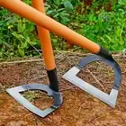 Hollow Hoe Weeding Rake – Labor-Saving Steel Tool for Gardening & Soil
