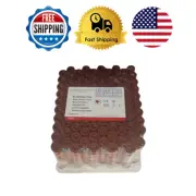 Blood Collection Red Rubber top No Additives,16X100MM,10ML,EXP 04/2027