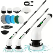 Cordless Electric Spin Scrubber Turbo Scrub Cleaning Brush Chargeable Bathroom