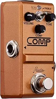 Compressor Guitar Pedal Effect Pedal True Bypass Orange One Size