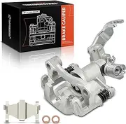 Brake Caliper Replacement for Nissan Sentra 1995-1999 200SX 1995-1998, with Bracket, one side, 1 Piston, Steel Piston, Rear Left