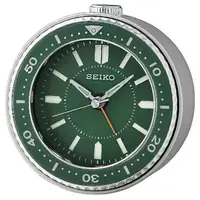 在飛比找森森購物網優惠-SEIKO 精工 水鬼潛水錶造型貪睡鬧鐘/綠/QHE184M