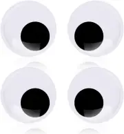 WELANE Googly Eyes, 2 Pairs Self Adhesive Large Plastic Eyes for Scrapbooking...