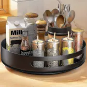 Rotating Metal Spice Rack, Used For Cabinets, Counters, Closets, Kitchen Or Pantry Tables TA