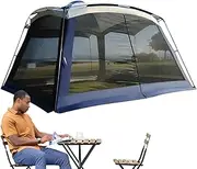 Mesh Tent for Outdoors - Portable Screen Shelter - Camping Netting Tent, Patio Sun Protection Net Canopy, Large Camping Tent for Outdoor Activities