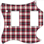 SG Standard Pickguard Custom Gibson Graphic Graphical Guitar Pick Guard Tartan 5