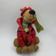 Scooby Doo Plush Fire Department Plush Stuffed Toy BNWT With Tags
