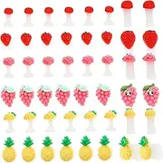 FOYTOKI 24 Pack Toe Separators Reusable Nail Art Toe Dividers Tool for Beautiful Manicure Silicone Material