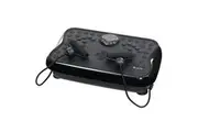 Everfit Vibration Machine Platform Vibrator With Resistance Rope Home Gym Black