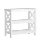 Console Table Wood Sofa Table Hall Side Entry White