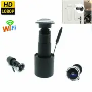 4K HD Wireless WiFi Door Peephole Camera Motion Detect Recording For Smartphone