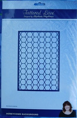 HONEYCOMB BACKGROUND DIE SET 442649 - Tattered Lace Stephanie Weightman