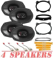 JBL Stage3 Series Front & Rear Speakers upgrade kit for 2002-2011 Toyota Camry