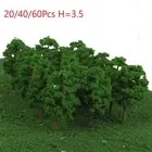 Tree Model Plastic Train 20/40/60X Architecture Tree Decorated Railway