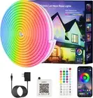 Neon Rope Lights, JIAMEI 100FT RGB LED Strip Lights, App Control, IR Remote, Mus