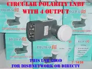 Digiwave DGL - 890Q - Circular Dss LNBF 4 Output - L Type