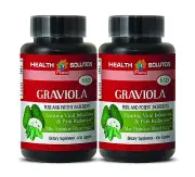 Graviola Fruit - Immune Booster - GRAVIOLA EXTRACT 650 - Graviola Leaves 2 Bot