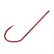 Gamakatsu 453307 Stiletto Hook, Red Size 6