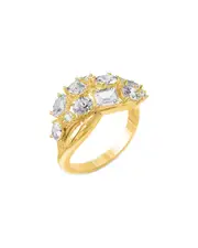 18K Over Silver 1.87 ct. tw. Lab-Grown Diamond Cocktail Ring