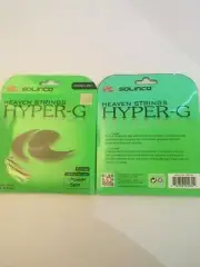 Solinco Hyper-G Tennis String. 16L Gauge 1.25 mm. Set of 2. New