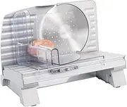 6.8" Meat Slicer, Electric Deli Food Slicer, 200W Electric Machine with Adjustable Thickness Two Removable Blades for Meat Cheese Bread | 90RPM