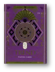 Trend (Purple) Playing Cards by TCC Pure Cardistry No Card Values!