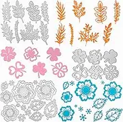 3 Pcs Die Cuts for Card Making，AIFUDA Metal Cutting Dies for Card Making Embossing Wedding Birthday DIY Scrapbooking Album