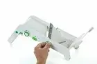 Flip Blade Mandoline system by Progressive Prepworks~WHITE ~Gift Boxed ~NEW