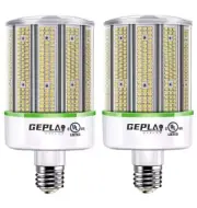LED Corn Light Bulb 2-Pack 200W E39 Mogul Base 5000K Daylight UL Listed 2-Pack