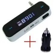 * Habor 3.5mm In-car FM Transmitter Radio Adapter