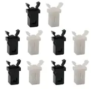 10 Pack Trash Can Lock Replacement Spare Parts Waste Bin Press Buckles Touch ...