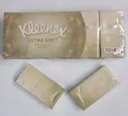 Ultra Soft & Strong Facial Tissues, Pocket Pack, 9 Ct, 10 Pack