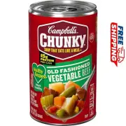 Campbell’s Chunky Healthy Request Soup, Old Fashioned Vegetable Beef Soup, 18.8