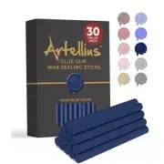 Premium Sealing Wax Sticks (Bulk 30 Pack) Wax Seal Glue Gun Sticks