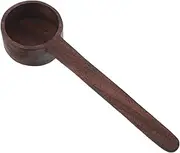 Wooden Coffee Scoop with Long Handle Reusable Measuring Spoon for Coffee Beans Tea Leaves Salt Spices Compact Portable Kitchen Tool for Easy Maintenance